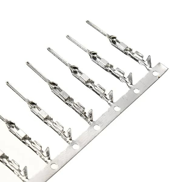 Male Dupont Electrical Terminal Plug Reed Connector 254Mm 5 Pins