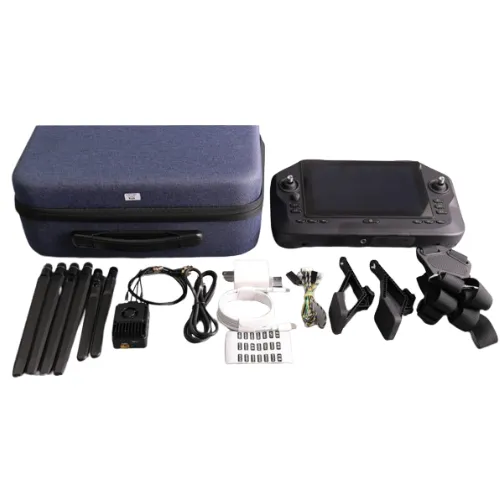 Siyi Unirc 7 Pro Dual Frequency 24 And 5 Ghz Handheld Ground Station 40 Km Range Smart Controller